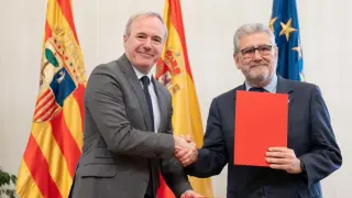 El presidente firma un acuerdo con la Universidad de Zaragoza para el incremento de plazas de nuevo ingreso en Ingeniería Informática