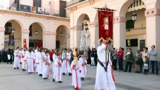 Procesión de Domingo de Ramos en Huesca