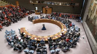 Sede del Consejo de Seguridad de la ONU en Nueva York.