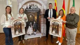 El Ayuntamiento de Fraga presentó ayer la programación del Día de La Faldeta.