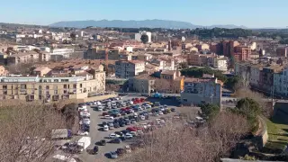 Panorámica de la ciudad de Barbastro.
