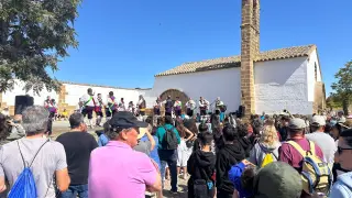 Celebración de San Isidro en Sariñena