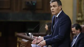 El presidente del Gobierno, Pedro Sánchez, comparece a petición propia ante el pleno del Congreso para dar cuenta del último consejo extraordinario europeo y a petición del PP