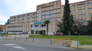 Instalaciones del Hospital de Barbastro.