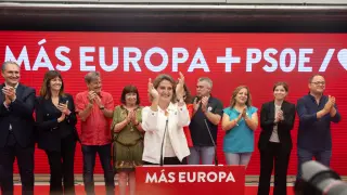 Elecciones europeas La cabeza de lista del PSOE al Parlamento Europeo y vicepresidenta tercera del Gobierno, Teresa Ribera
