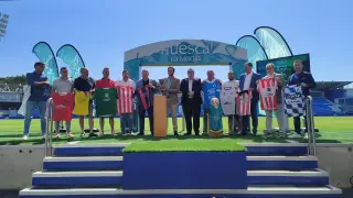 Instantánea de la presentación de la Copa Diputación.