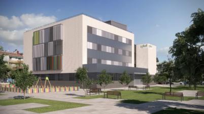 Infografía del futuro edificio del centro de salud Perpetuo Socorro.