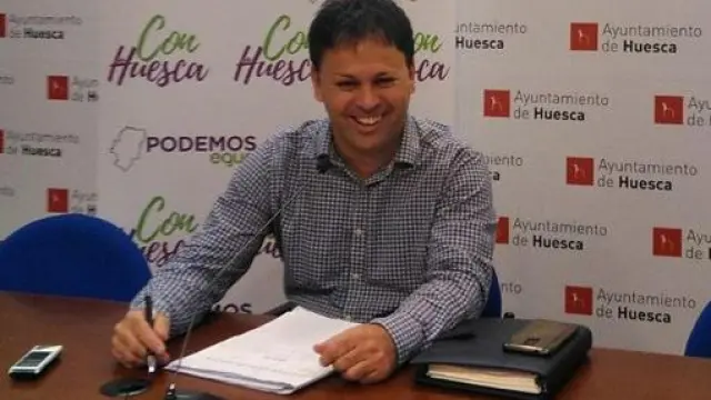 Óscar Sipán, de Con Huesca Podemos Equo