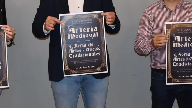 Presentación de Arteria Medieval y Feria de Oficios Tradicionales.