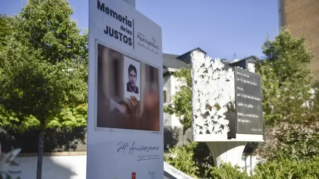 Homenaje a Miguel Ángel Blanco en Huesca