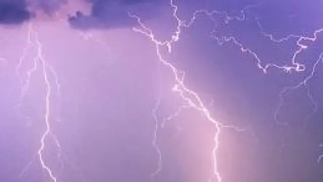 Imagen de una tormenta eléctrica