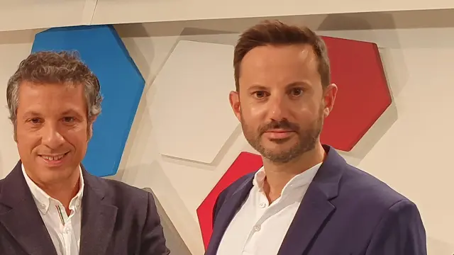 Pedro Hernández y Sergio Melendo, presentadores de La Jornada