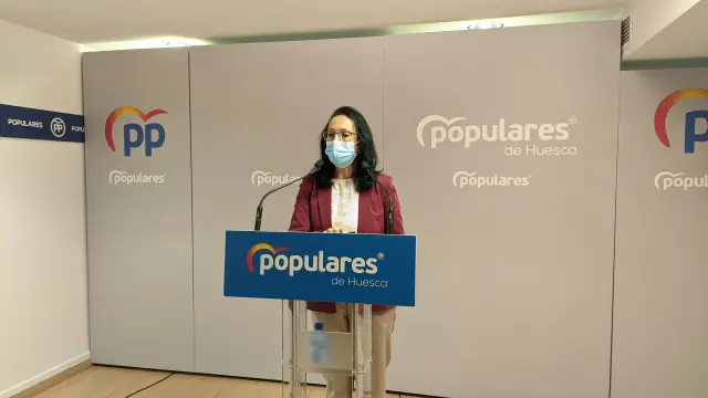 Antonia Alcalá, concejala del Partido Popular en Huesca