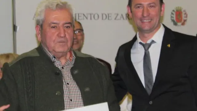 Hace tan solo unos días, Roberto Ciria (derecha) asumía la dirección de la Escuela tras la renuncia de José Luis Ibor.