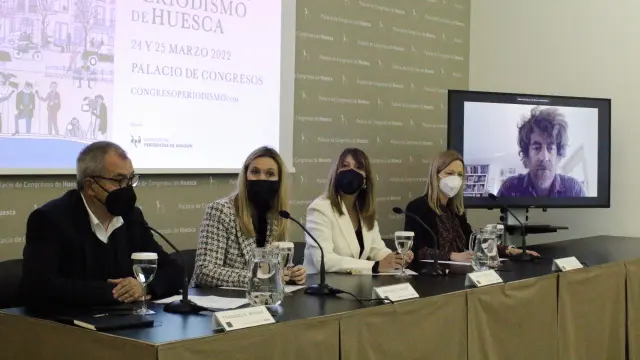 Fernando García Mongay, Cristina de la Hera, Berta Fernández, Sara Castillero y Javi Aznarez.