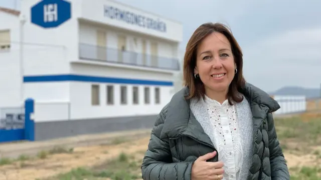 Olga Cervera, directora de Hormigones Grañén y Hormigones Fraga.