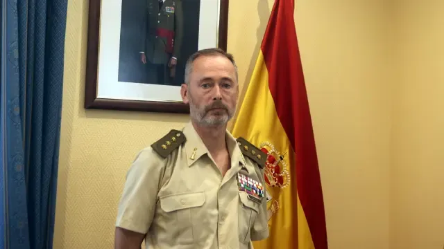 Rafael Matilla es el subdelegado de Defensa en la provincia de Huesca.