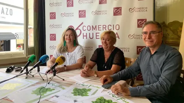 Susana Lacostena, Rosa Gerbás y Carmelo Bosque durante la presentación.