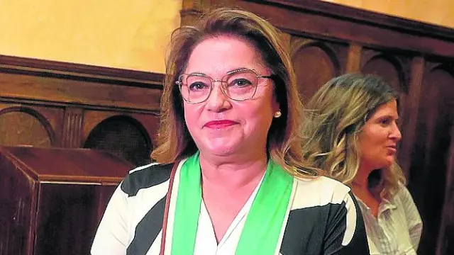 Rosa Serrano, delegada del Gobierno en Aragón.
