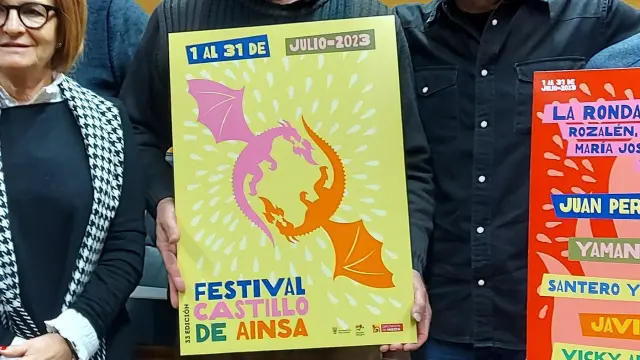 Imagen de la presentación del festival en Huesca.