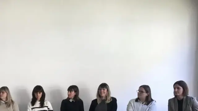Avelina Bellostas, Ana Bosque, Mari Carmen Espías, Azucena Garanto, Eva Noya, Sara Palacino, Aurora Salas y Julia Torres.