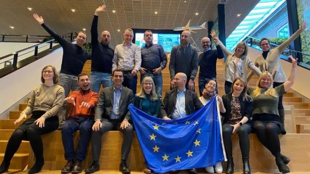 Participantes en la reunión final del proyecto en la localidad de Países Bajos de Breda.