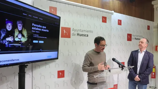 Lucas Fernández y Ramón Lasaosa han presentado la nueva web.