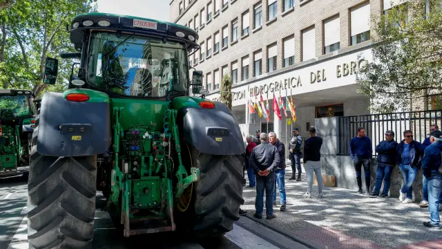 Tractorada este martes en Zaragoza.