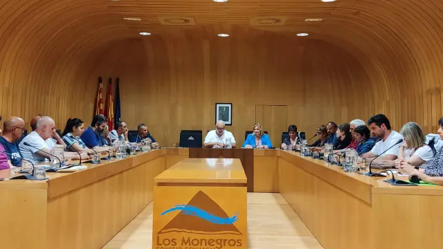 Último Consejo Comarcal de Monegros.