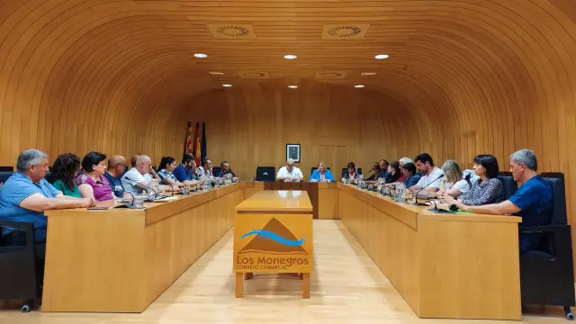 Último Consejo Comarcal de Monegros.