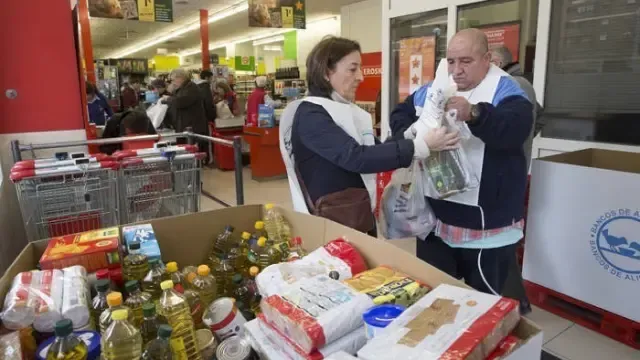 Más de 2.700 vecinos de la provincia de Huesca se beneficiarán del reparto de 72 toneladas de alimentos