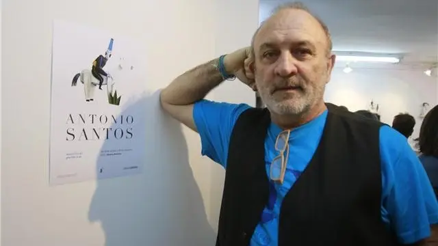 Antonio Santos, autor del "calendario-joya" de 2019