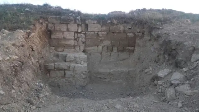 Las catas por las obras del pantano de Almudévar documentan varios yacimientos