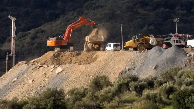 Los mineros inician sus trabajos para rescatar a Julen en Totalán