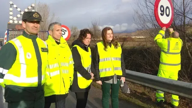 Reducen la velocidad máxima en más de 240 kilómetros de carreteras de Huesca para reducir la siniestralidad