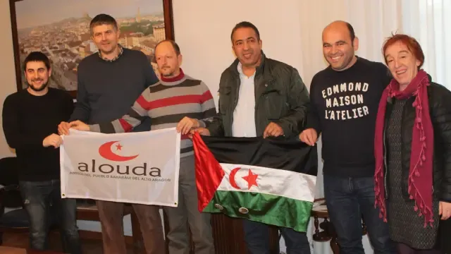 Ricardo de la Fuente, embajador altoaragonés en el Sahara Marathon