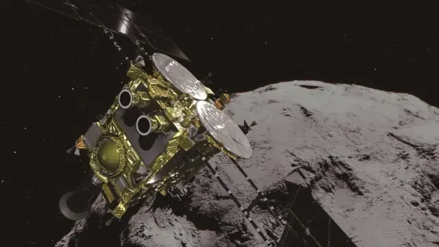 La misión nipona Hayabusa2 logra tocar la superficie de un remoto asteroide