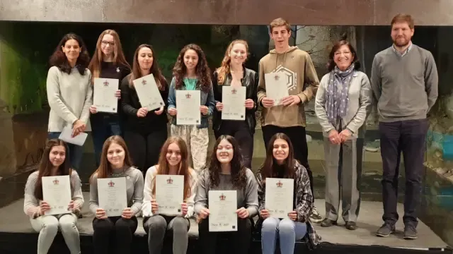La Royal Academy of Dance entrega diplomas a alumnos de Ribagorza