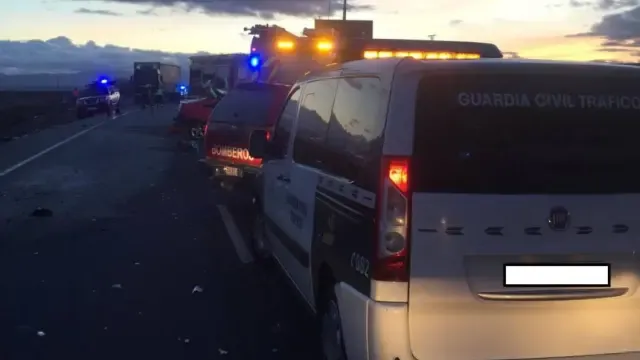 Dos muertos en Agón, en accidente de tráfico