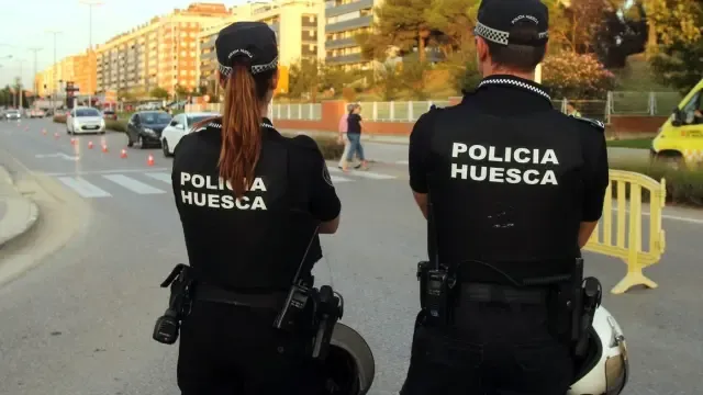 La Policía Local de Huesca auxilió a más de un millar de ciudadanos en 2018
