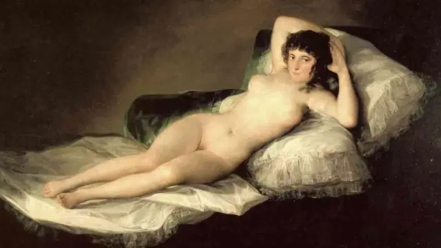 Goya y "La maja desnuda", iconos de arte en España