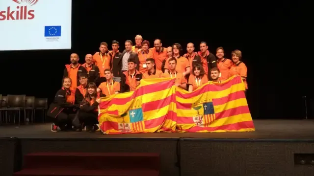 Plata y bronce para los estudiantes de Huesca en las Olimpiadas de FP