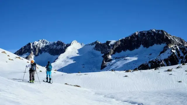 Peña Guara cierra el calendario de esquí de montaña