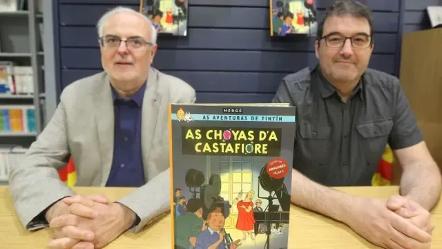Las aventuras de Tintín normalizan el aragonés en "As choyas d' a Castafiore"