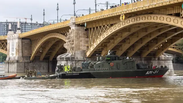 Al menos siete muertos por un naufragio en el Danubio, con esperanzas "mínimas" de hallar supervivientes