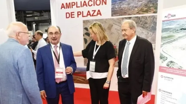 Aragón , reconocida como referente en logística en el Salón de Barcelona