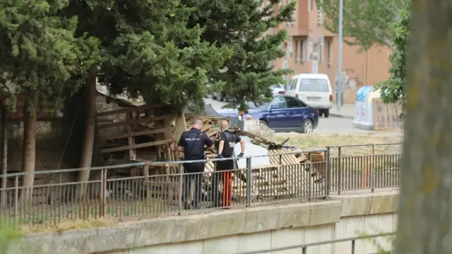 Despliegue policial en Huesca para localizar a un delincuente con causas pendientes