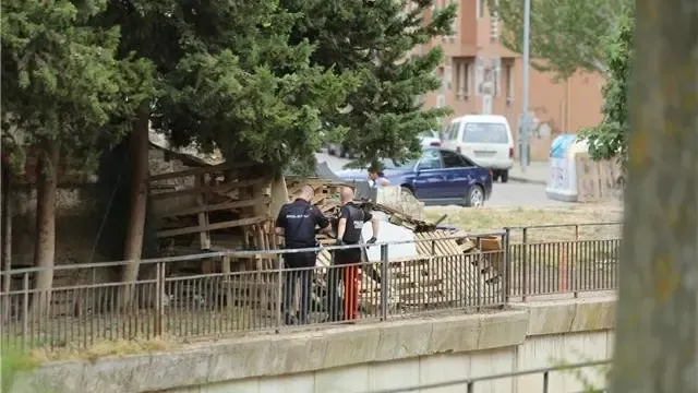 La Policía continúa buscando en Huesca al reclamado de Ronda del Isuela