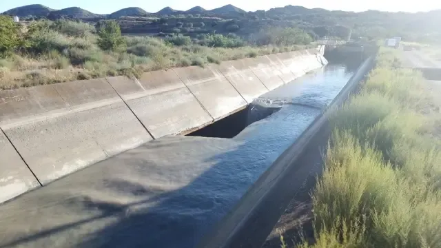 La rotura del Canal en Tamarite deja sin riego a 20.000 hectáreas en la zona
