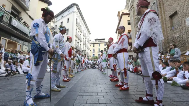 Los danzantes serán los protagonistas las fiestas de Huesca en el día San Lorenzo